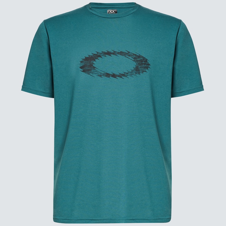 Blurred Static Icon Tee - Bayberry