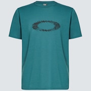 Blurred Static Icon Tee - Bayberry