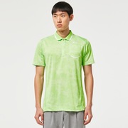 Oakley Roller Jq Polo - Neon Green