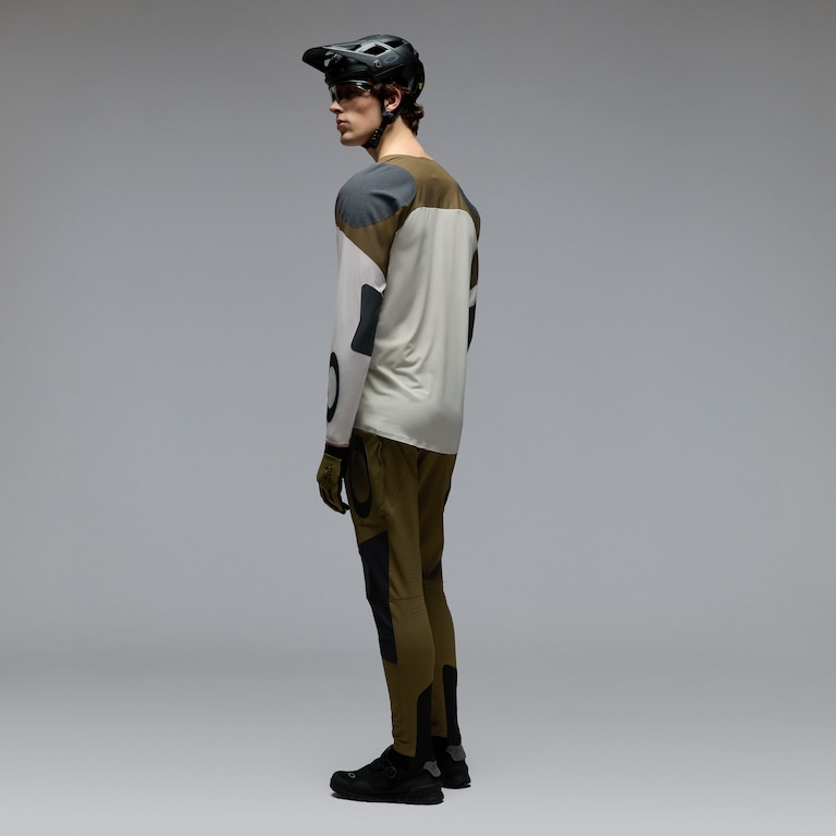 Seeker Edge LS Jersey - Mist/Army Green
