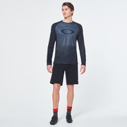 Oakley MTB LS Tech Tee in Gray Pixel Print | Oakley® | Official