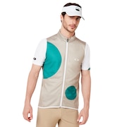 Staple Range Vest - Staple Bubble Sand Green
