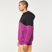 Tnp Rotation Rc Dwr Hoodie - Blackout/Ultra Purple
