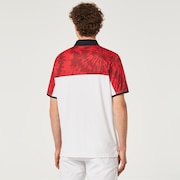 Oakley Mtndye Clrblk Polo - Iron Red