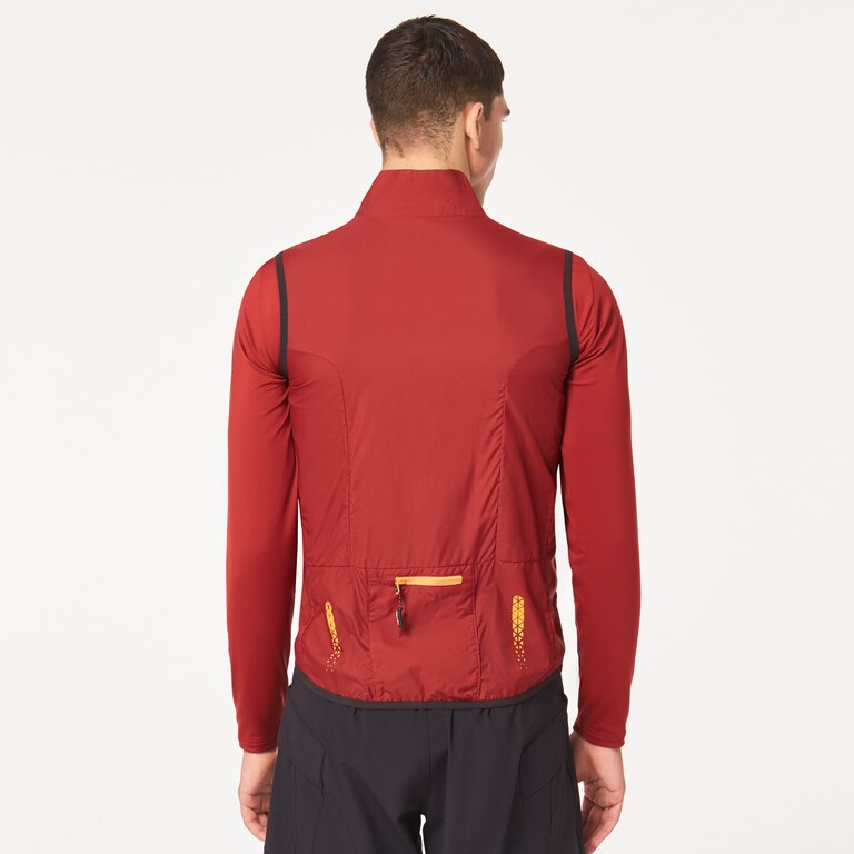 Elements Packable Vest - Iron Red
