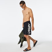 Sideways B1B 19" Boardshort - Blackout