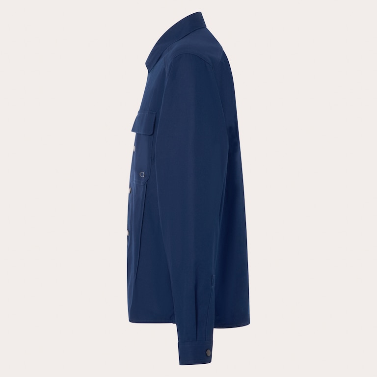Canvas Snap Jacket - Team Navy
