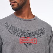SI Oakley Eagle Tab Tee - Athletic Heather Gray