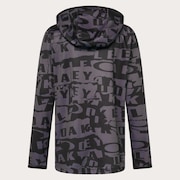 Enhance Knit Hoody Jacket Ytr 7.0 - Black Print