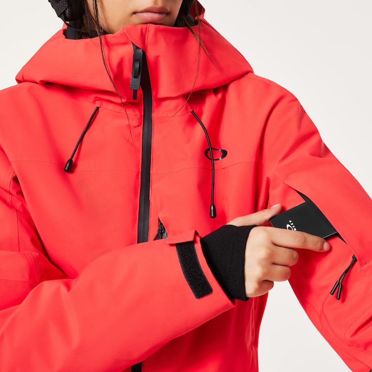 W. Canopy Insulated Jacket - Hibiscus Red