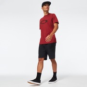 Blurred Static Icon Tee - Iron Red