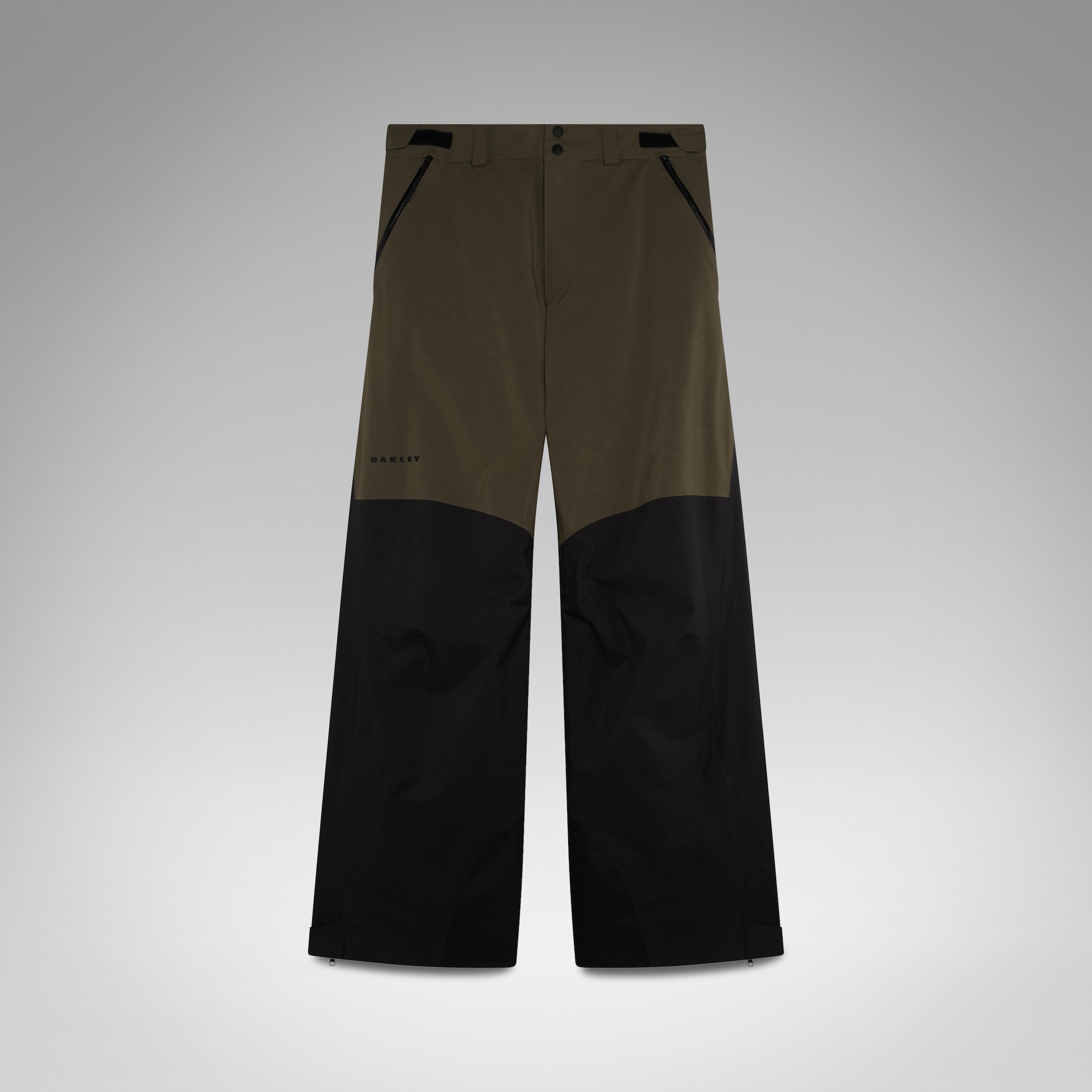 Oakley Baldface Gore-Tex Pant in Deep Olive/Pitch Black | Oakley® US