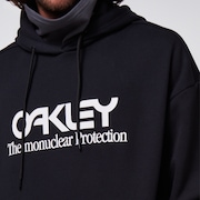 TNP DWR Fleece Hoody - Blackout