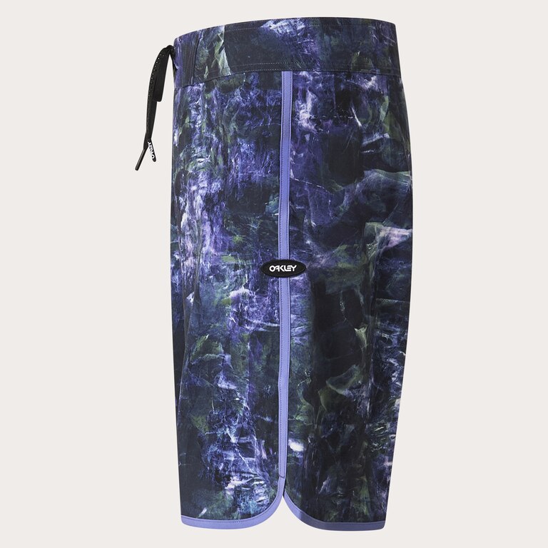 Session Rc 19" Boardshort - Rocks Print Black