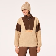 Tnp Ember Half Zip Rc Fleece - Humus