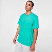 Interstellar Great Wave Tee - Mint Green