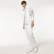 Skull Delusional Ls Mock - White Print