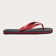 Catalina Flip Flop - Black/Red