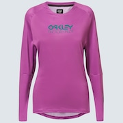 Wmns  Factory Pilot LS Jersey - Ultra Purple