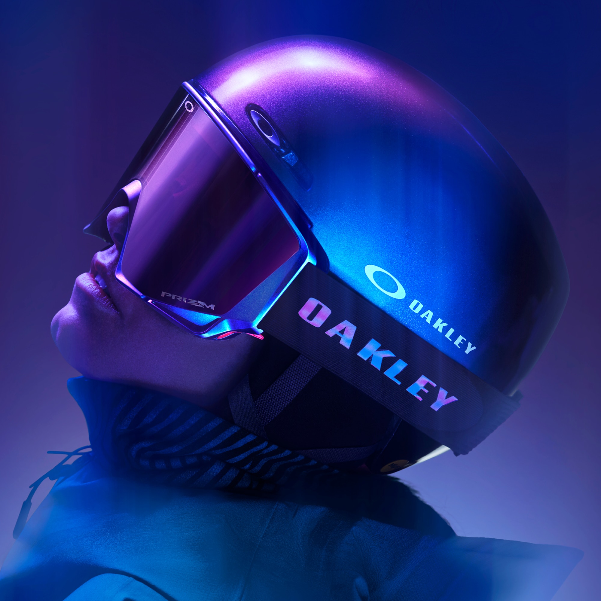 Oakley MOD1 Mips Aura Collection - Asian Fit in Purple Green