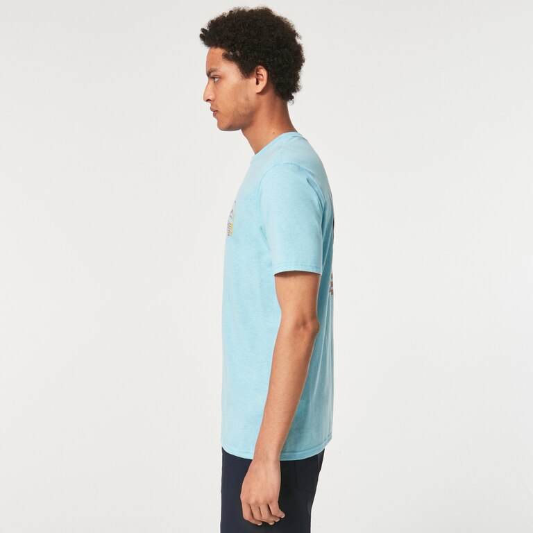 Gradient Mountain B1B Tee - Bright Blue
