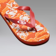 Catalina Flip Flop - Camo Hibiscus Av Orange