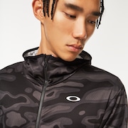 Enhance Knit Hoody Jacket 11.7 - Black Print