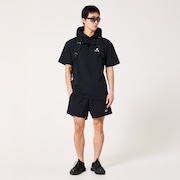 Light Fleece Dry S/S Hoody 16.0 - Pitch Black