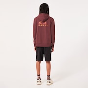 Lined Mountain Bark Hoodie - Grenache
