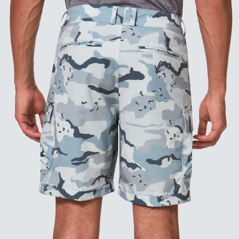 Camo Cargo 19 Hybrid Short - B1B Camo Gray