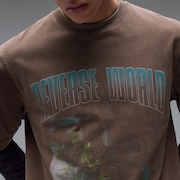 Reverse World Tee - Dark Umber