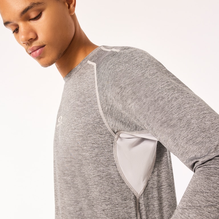 O Fit Rc LS Tee - Uniform/Lunar Heather
