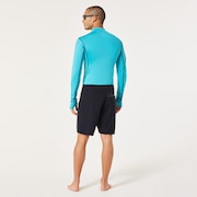 Performance LS Rashguard - Swimming Pool Blue