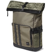 Utility Rolled Up Backpack - Dark Brush