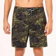 Camo H2O Rc 18" Beachshort - Tiger Mountain Camo Green