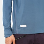 Skull Synchronism Ls Mock Shirt 2.0 - Dark Aqua