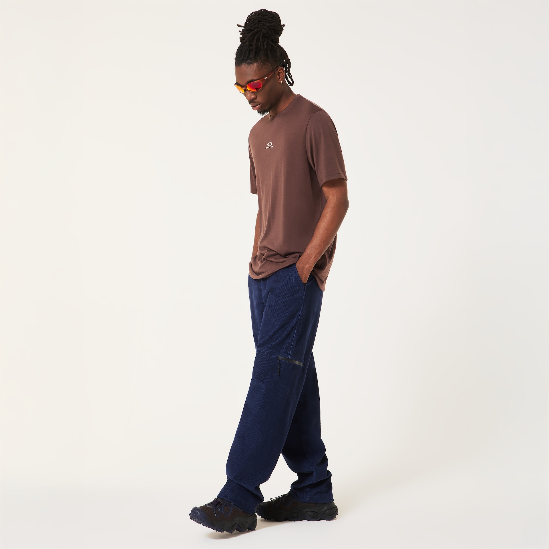 Oakley Bark New Short Sleeve in Cocoa Brown | Oakley® | Official