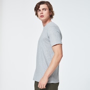 Oakley Patch Short Sleeve Tee - New Granite Heather