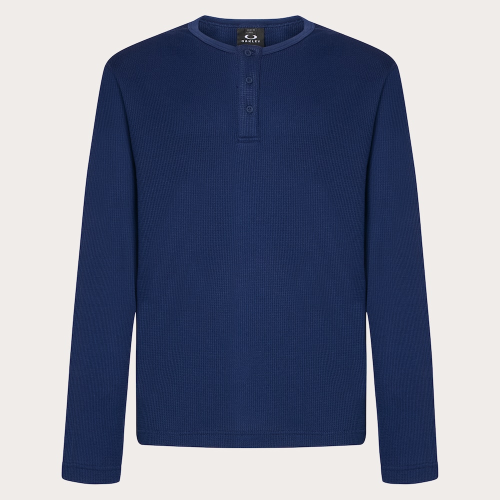 Oakley M Waffle LS Tee in Team Navy | Oakley® US