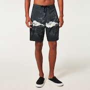 Whitewash 20" Boardshort - Uniform Gray Wave