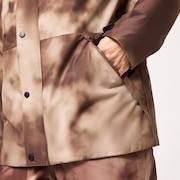 Range Rc Jacket - Brown Clouds Print