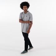 Camisa Polo Oakley Patch 2.0 Polo - Stone Gray