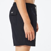 All Day B1B 16" Beach Short - Blackout