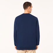 Embroidered B1B Crew Sweatshirt - Team Navy