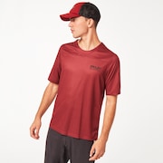 Factory Pilot Lite Mtb Jersey - Iron Red