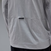 Skull Embossed LS Mock Shirt 2.0 - Nickel