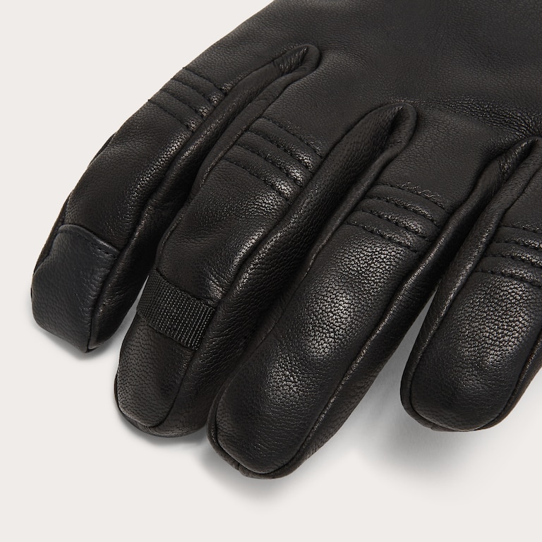 Ellipse Goatskin Gauntlet Gloves - Blackout