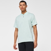 Oakley Jacquard Stripe Polo - Bay Green
