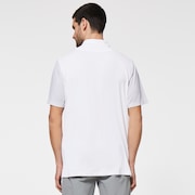 Hexad Block Polo - White
