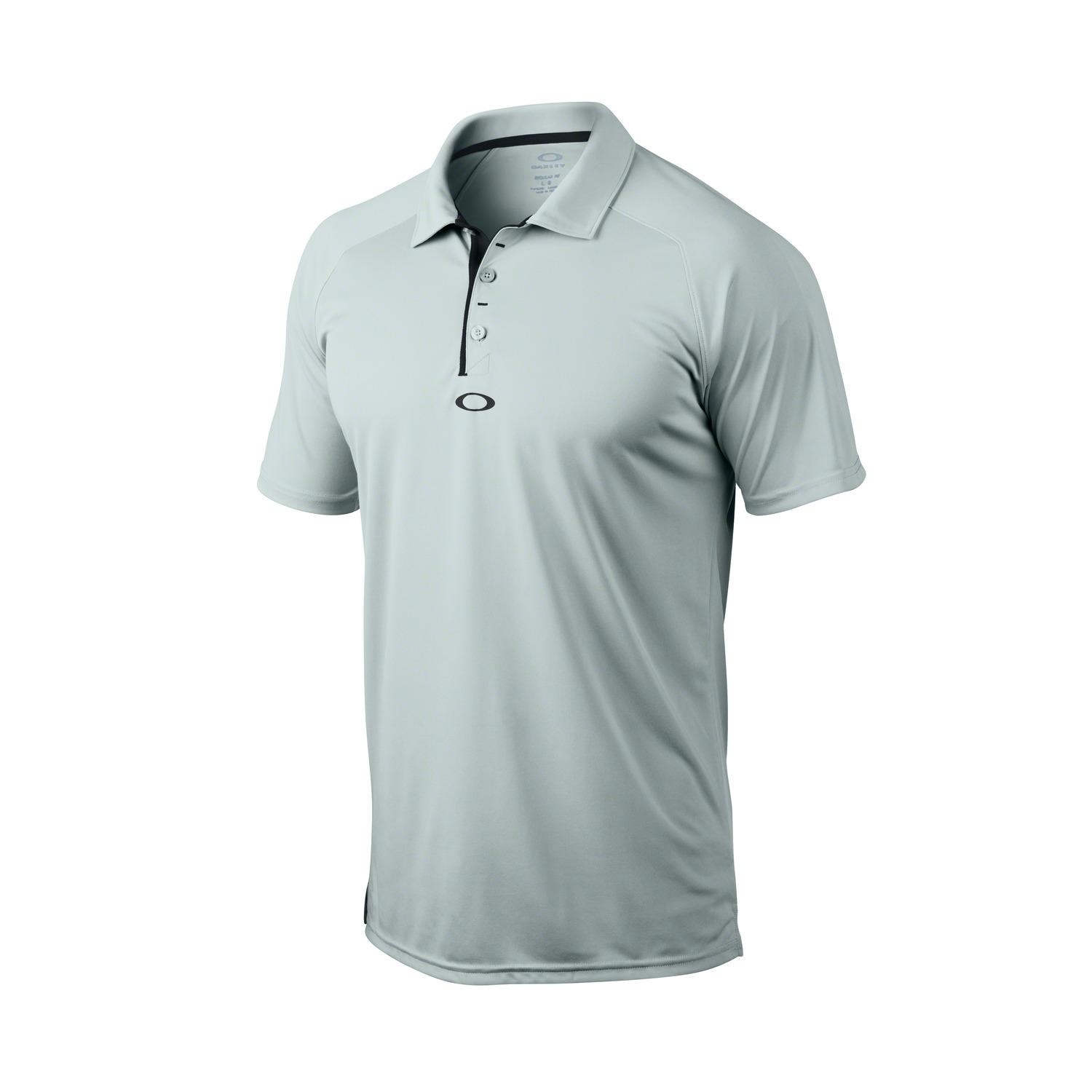 Oakley Elemental 2.0 Golf Polo in Stone Gray | Oakley® | Official